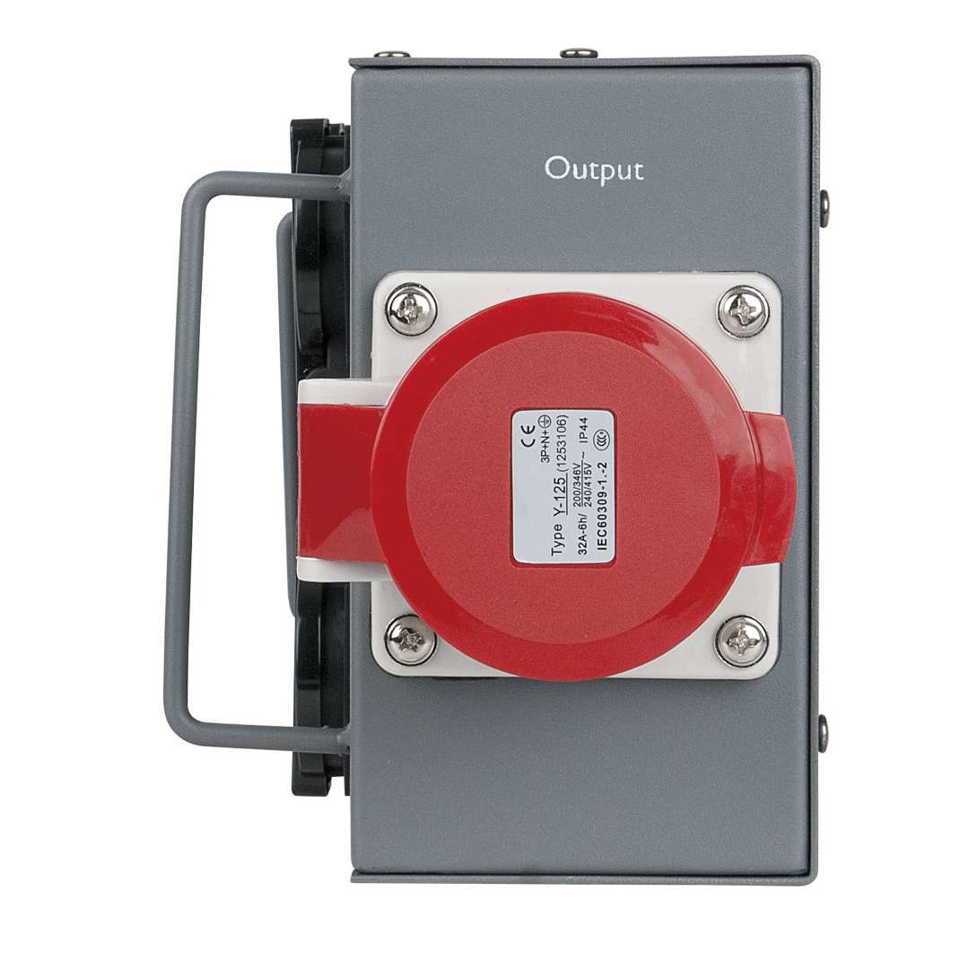 Powersplit 32 CEE 32 A Powersplitter met zekering
